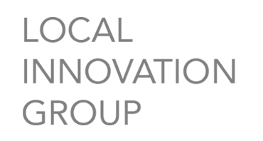 Local Innovation Group in grey san serif all caps text