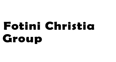 The words "Fotini Christia Group" in black on a white background